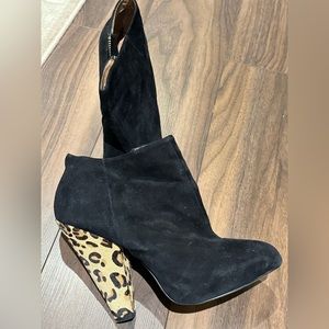 Aldo - leather suede booties